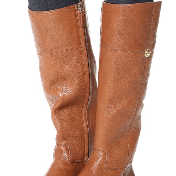 tory burch brown boots